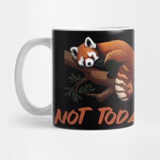 Panda Day - to Do List Nothing - Cute Fluffy Animal - Procrastinate Mug